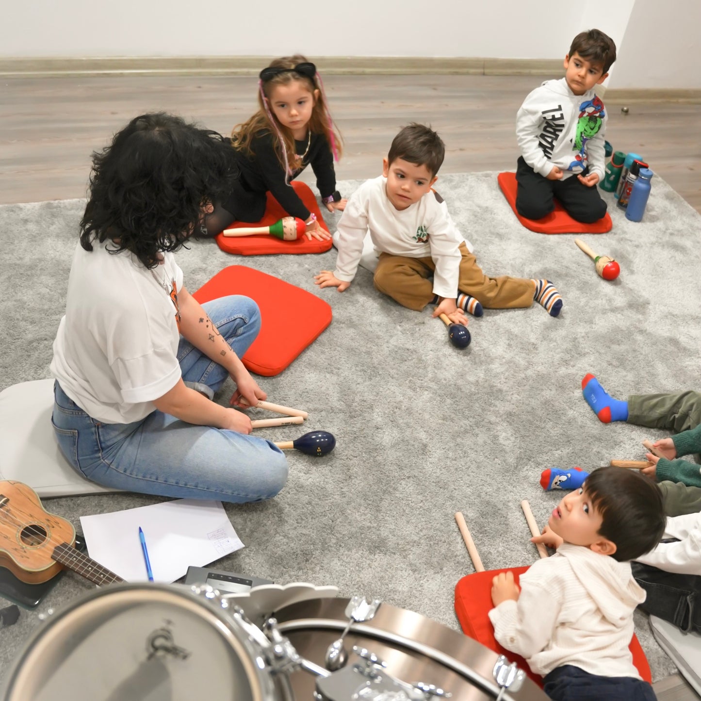 Okul Öncesi Orff-Schulwerk ve LCME Early Learning Programı (0-4 Yaş) Müzik Atölyesi